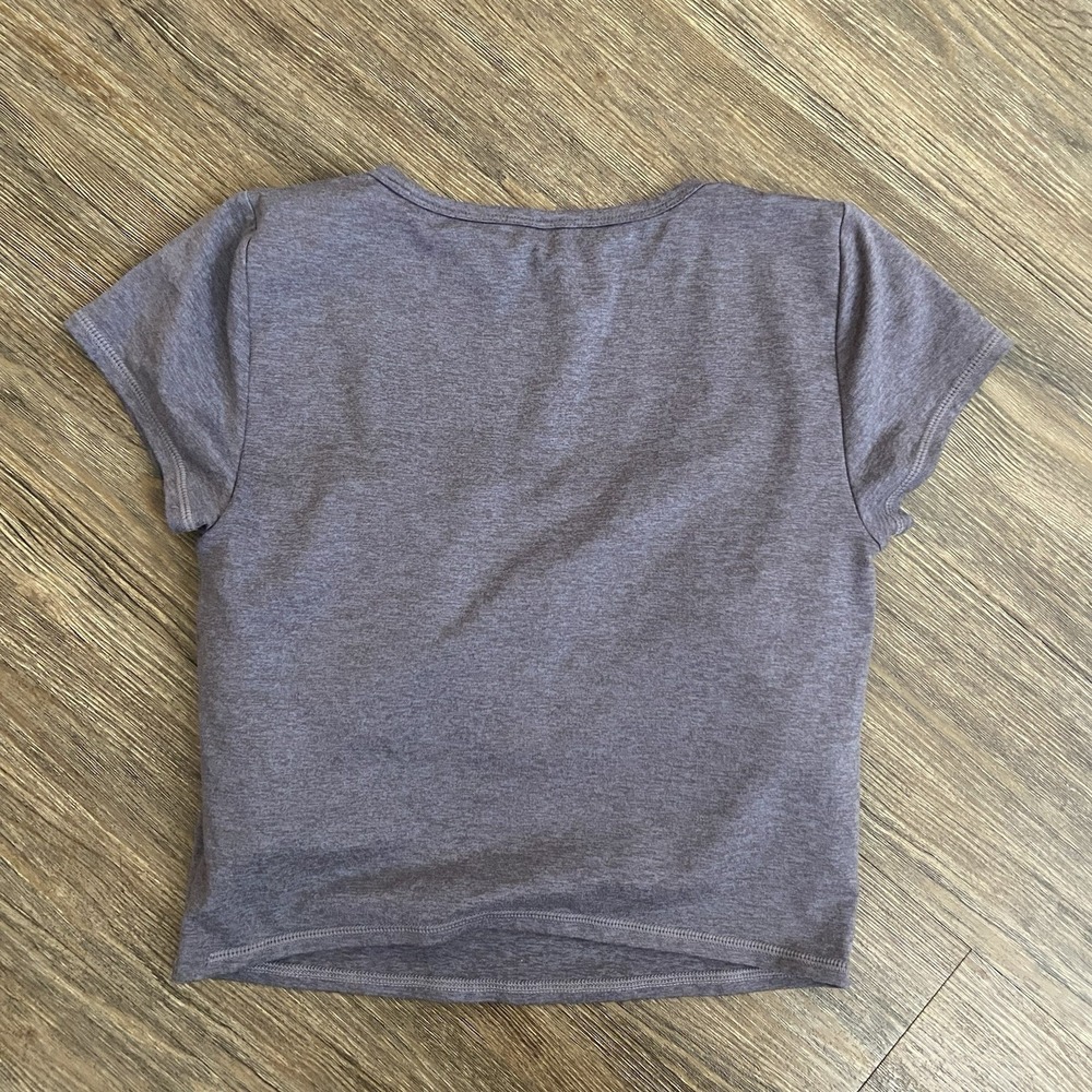 Vuori Halo Crop Top Short Sleeve Scoop Neck Medium VW1062 - Picture 6 of 6
